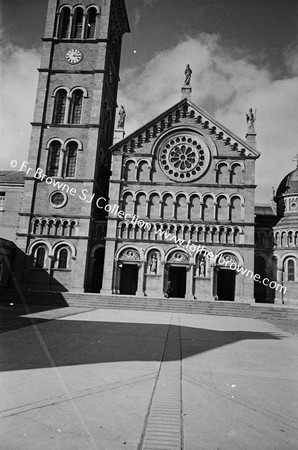 FACADE OF CATHEDRAL TOWER